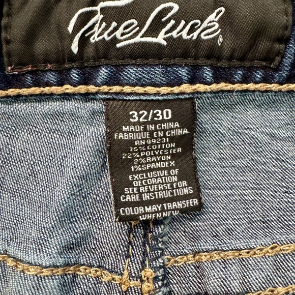 Mens True luck jeans - Picture 3 of 4